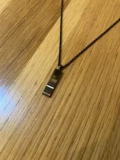 Paul Smith ストライプシェル ネックレス ブラックのサムネイル