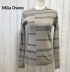 Mila Owen ミラオーエン リブニット トップス