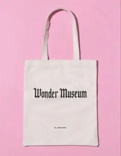 Wonder Museum トートバッグ　ホワイト