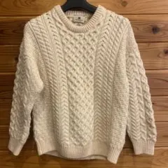 carraigdonnアイルランド製 ウール ニット セーター