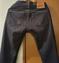 g*a様 Levi's 501 ブラックデニム 30W 32L
