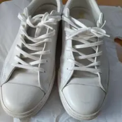 Converse ALL STAR 　レザー　ホワイトスニーカー