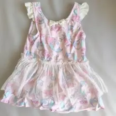 アリエル　水着　110cm ディズニープリンセス　ピンク　リトルマーメイド