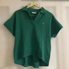 LACOSTE グリーン ポロシャツ 38 半袖