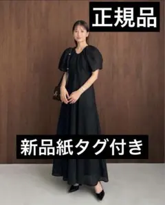 極美品✨️　マッキントッシュフィロソフィー　スカラップレースワンピース　黒　38 極美品✨️ マッキントッシュフィロソフィー スカラップレース