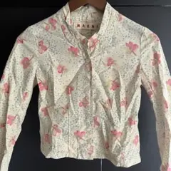 MARNI マルニ　シャツ　ノンカラー　38