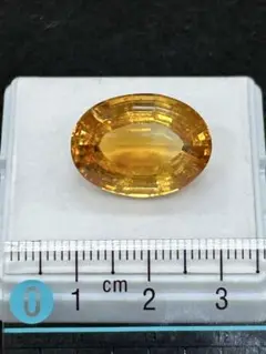シトリン オーバルカットルース