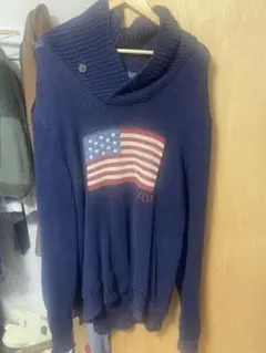 Polo by Ralph Lauren 星条旗　ニットセーター