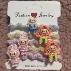 ラブブヘアーゴム5個セット