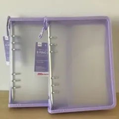 大人気！品薄！ダイソー　6リングファイル