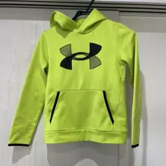 値下げ中！Under Armour 蛍光イエローパーカー YMD
