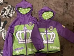 BABYDOLL 上着 アウター ジャンパー 100 130 おそろい