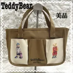 ☆美品TeddyBear トートバッグ キャラクター付き　テディベア☆