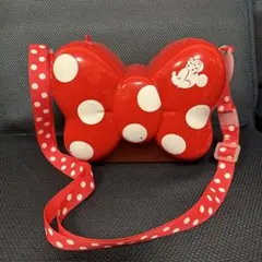ディズニー　ミニーちゃん　 リボン型 ポップコーンボックス　廃盤品