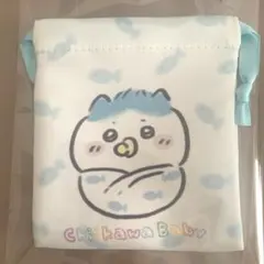 ちいかわベビー トレーディングミニ巾着 ハチワレ