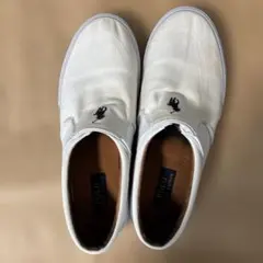 Polo Ralph Lauren ホワイト スリッポンスニーカー