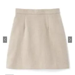 GRL インパン付き千鳥格子チェック台形スカート ac1834