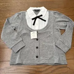 COMME CA ISM グレー 長袖シャツ 110A