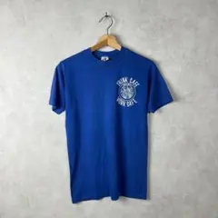80s USA製 スクリーンスターズ Y2K 企業ロゴ Tシャツ 青 ブルー - メルカリ