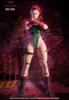 新品　※破損品　1/6　キャミィ　アクションフィギュア　PLAYTOYS PLAY TOYの新作Cammy 1/6アクションフィギュア、発売中だよ