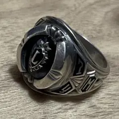 【希少レア】 1974 ヴィンテージ シルバー リング カレッジリング