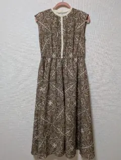 Sonny Label ペイズリー柄 ロングワンピース 　ノースリーブのサムネイル