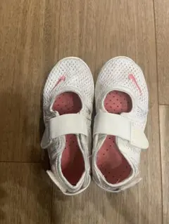 NIKE リトルリフト 15cm 白×ピンク