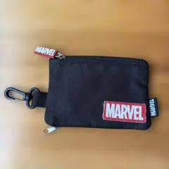 MARVEL パスケース コインケース ブラック