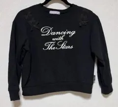 ガールズ 裏起毛カットソー