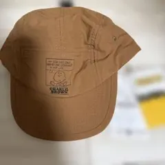 新品ZARAPEANUTS チャーリーブラウン キャップ 52cm