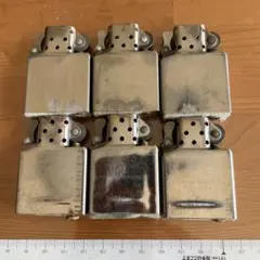 未使用品】ZIPPO インサイドユニット シルバー ゴールド スリム3点 