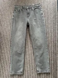 upper heights グレー デニムパンツ スリムフィット