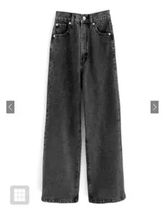 GRL ハイウエストセミワイドデニムパンツ[fo1843]