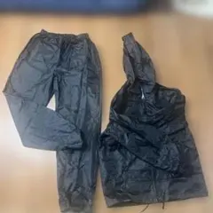 サウナスーツ Mサイズ 黒 エクササイズ　運動 ダイエット