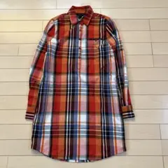 1.16 トミーヒルフィガー シャツワンピース チェック 4