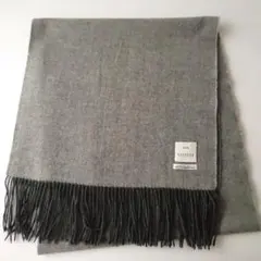 ●FAIRFAX フェアファクス カシミヤマフラー 幅広