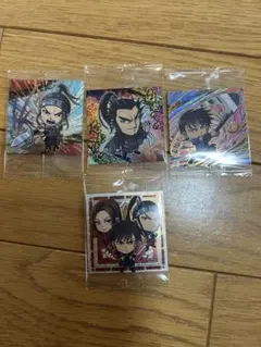 キングダム　ウエハースホログラムステッカー4枚セット