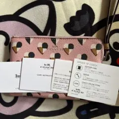 COACH カードケースポーチ