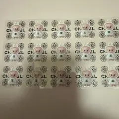 新作ラブブカプラシール！ロゴキティ新品♪防水加工