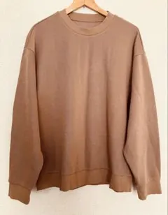 無印良品 メンズ 二重編みクルーネックプルオーバー