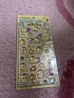 サンリオ　第二弾　ポムポムプリン　ボンボンドロップシール　正規品