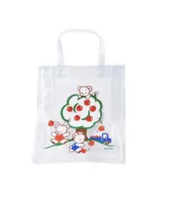 ファミリア 70周年　ビニールバッグ　ビーチバッグ　新品　未使用　限定品　りんご