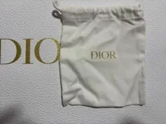 Dior ホワイトサテンポーチ