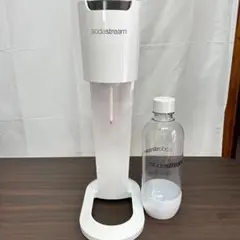 sodastream 炭酸水メーカー ホワイト ※ボトル 空ガスシリンダー付き