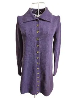 ニットコート ロングコート