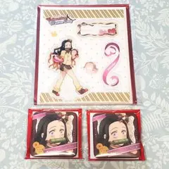 鬼滅の刃 竈門禰豆子 バレンタイン2026 アクスタ 缶バッジ 3点