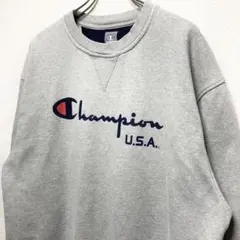 【珍ピオン】10s チャンピオン champion スクリプトロゴ スウェット