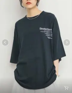 KBF アソートプリントBIG TEE オーバーサイズ クルーネック Tシャツのサムネイル