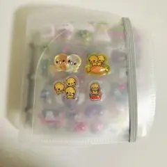 なっとうちゃん ボンボンドロップシール シール帳 完成品 B8 3穴バインダー