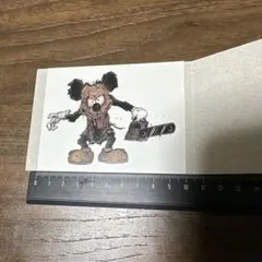【ディズニー】ミッキーマウス ホラー風ステッカー